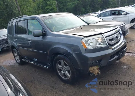 2011 Honda Pilot Ex-L из США, поврежденный, VIN 5FNYF3H72BB019805